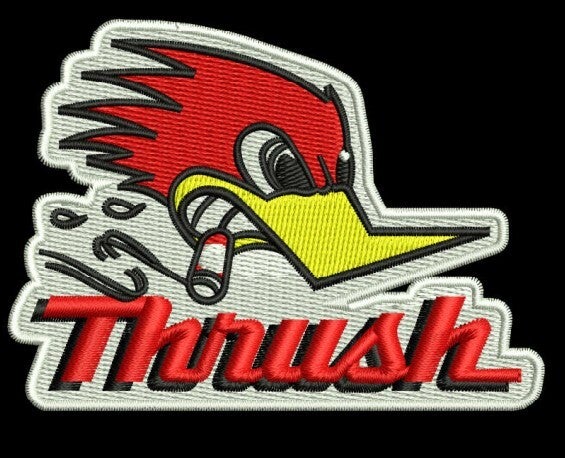 Woodpecker embroidery design